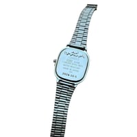 ساعة كاسيو نسائية مع نحت ليزر وتغليف هدايا فاخر