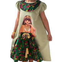 فستان شالكي رمضان أطفال تراثي