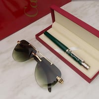 طقم كارتير فاخر – قلم ونظارة درجة أولى لإطلالة لا...