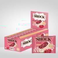 فيتنس شوك بروتين براوني توت احمر-كرتون 10 حبات-Fit...