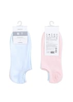 جوارب نسائية ملونة - 3 زوج - مقاس 36 - 39