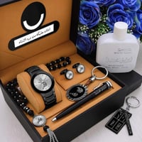 طقم هدايا ساعات رجالية فخمة بتصميم خاص وعصري