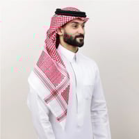 شماغ احمر كلاسيك ملكي خاص