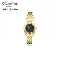 ساعة نسائية باللون الذهبي الكلاسيكي