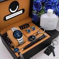 طقم هدايا ساعات رجالية فخمة بتصميم خاص وعصري