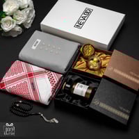 بوكس رجالي قماش وشماغ