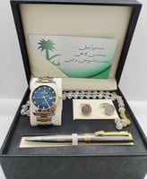 طقم رجالي راقي متكامل بتصميم انيق