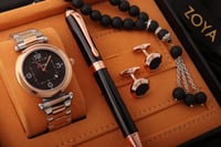 أطقم ساعات رجالية فخمة بتصميم حديث ومميز