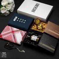 بوكس رجالي قماش وشماغ