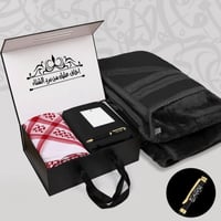 هدايا بوكس رجالي شتوي فروه و قماش وشماغ و عباره من...