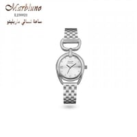 ساعة نسائية بلون فضي