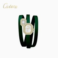 ساعة نسائي جلد ماركة كاتيرا جوده عالية تصميم حديث