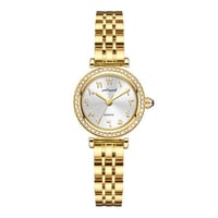 ساعه نسائي فصوص ارقام عربي بتصميم حديث ماركة لويس...