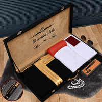 بوكس رجالي مميز يحتوي على مشلح حساوي وقماش كوري وو...