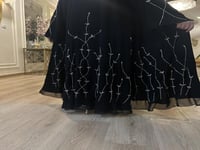 عباية شيفون كلوش شك مكثف كامل العباية