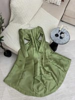 فستان سهرة طويل 3 الوان خامه ميكادو مطرز ورد شيك