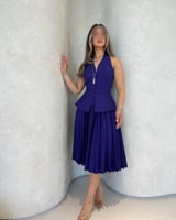 فستان باربي البنفسجي الملكي - تصميم البيبلم الأنيق