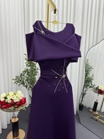 فستان العيد "باربي" كلاسيك بتصميم ملكي وأكتاف مكشو...