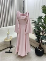 فستان شيفون أنيق لرمضان والعيد