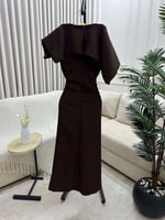 فستان العيد بتصميم جذاب وألوان فخمة