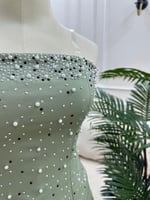 فستان سهرة جديد تطريز لولو