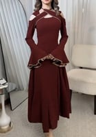 جلابية لونين فخمة لـ رمضان والعيد