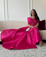 فساتين سواريه سهرة فوشي طويل ميكادو مخرز كمبيوتر ع...