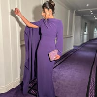 فستان ناعم سهره مميز باربي بوشاح