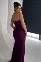 فستان سهرة دانتيل وتر جديد