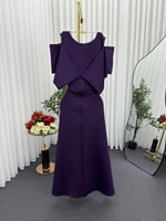 فستان العيد "باربي" كلاسيك بتصميم ملكي وأكتاف مكشو...