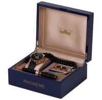 طقم قلم كبك ساعة فاخر