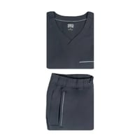 طقم (سكرب) طبي رجالي - رمادي غامق