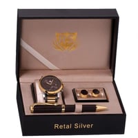 طقم قلم كبك ساعة