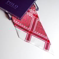 شماغ بولو مودرن احمر