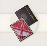 شماغ بيور روز PURE ROSE احمر رسمي 2025