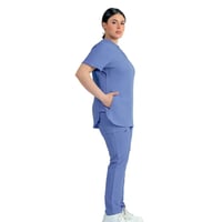 طقم (سكرب) طبي نسائي - ازرق