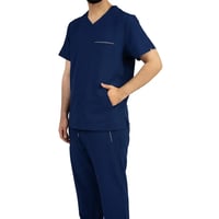 طقم (سكرب) طبي رجالي - كحلي