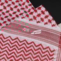 شماغ رسم احمر انجليزي Q2 (5حبات)