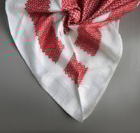 شماغ بروجيه رجالي احمر بيج موديل 1