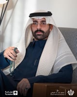 شماغ التاج البيج