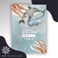 بطاقة دعوة عيدميلاد