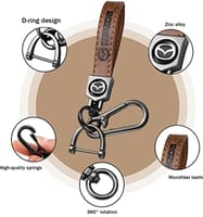 سلاسل المفاتيح المصنوع من الجلد