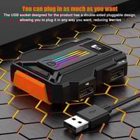 قطعة Lieying Pro لربط الكيبورد والماوس والجهاز وتث...