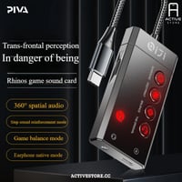 كرت الصوت بأربع اوضاع من بيفا 2in1 وصلة شحن و سماع...