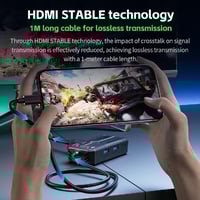 وصلة تايب سي 6in1 + مدمج بها مروحة للتهوية | PLEXT...