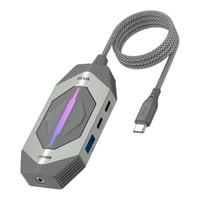 وصلة تايب سي 6in1 بهيكل المنيوم | PIVA