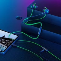 سماعة تايب سي 2in1 سماعة ومنفذ شحن مع مايك قابل لل...