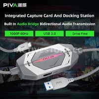 وصلة 4in1 منفذ HDMI + منفذ USB لنقل الصوت + تايب س...