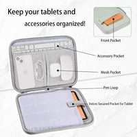 حقيبة للايباد او لابتوب مقاس 14 بوصة | رمادي