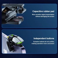 ازرار تحكم احترافية للجوال تحكم بـ 4 اصابع